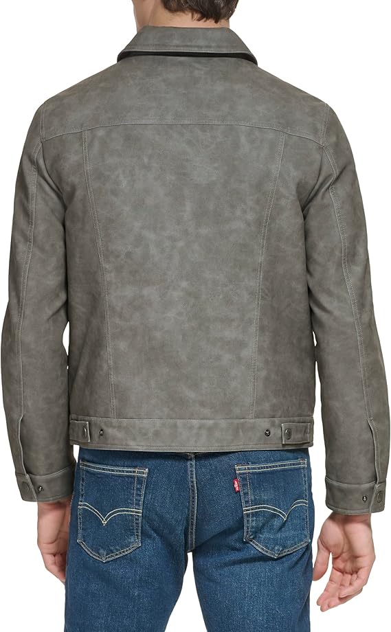 Designer Sheepskin Coat Mens
