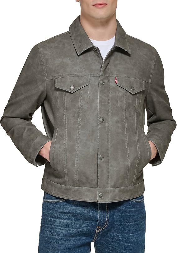 Designer Sheepskin Coat Mens