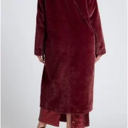 fake sheepskin coat womens