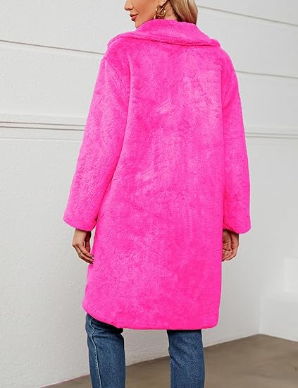 Faux Fur Sheepskin Coat