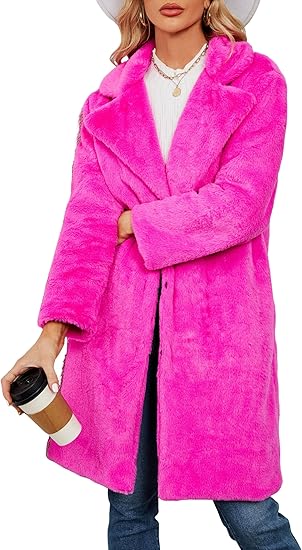 Faux Fur Sheepskin Coat