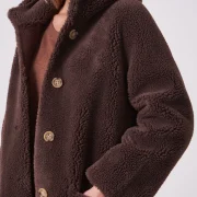 Faux Shearling Coat