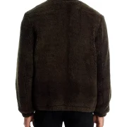 Faux Sheepskin Coat Mens