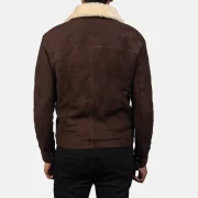 Faux Sheepskin Jacket Mens