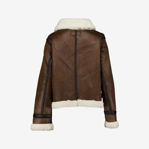 Faux Sheepskin Jacket Women