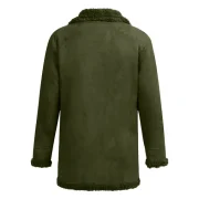 Green Sheepskin Coat
