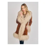 Ladies Classic Sheepskin Coat Sale