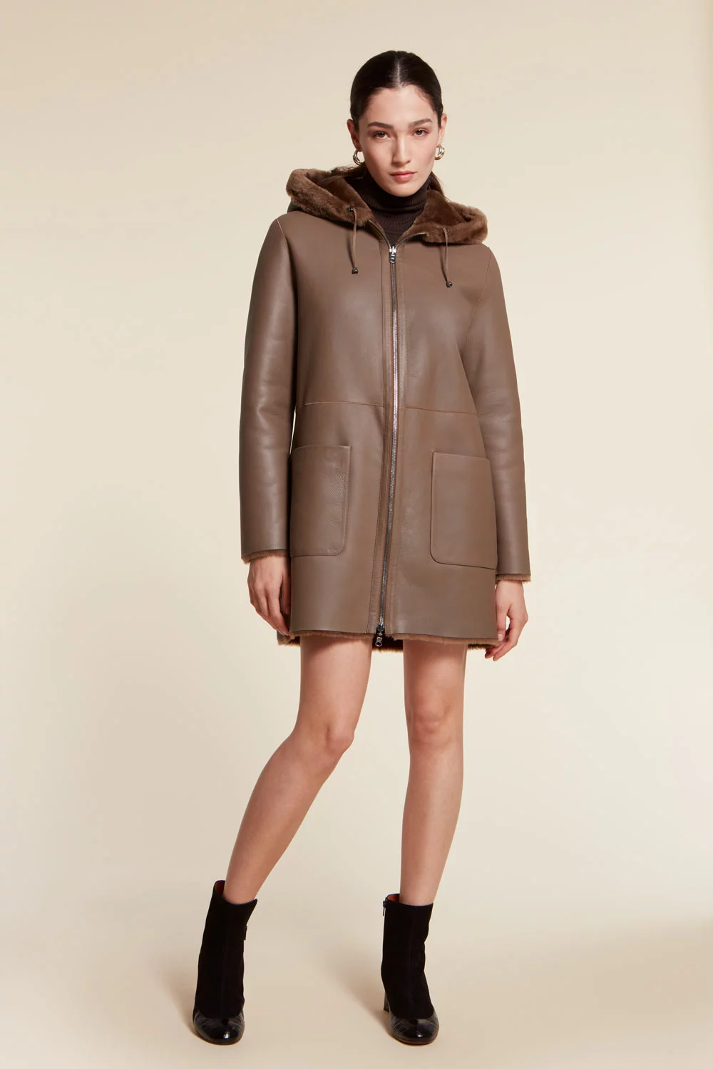Ladies Real Sheepskin Coats