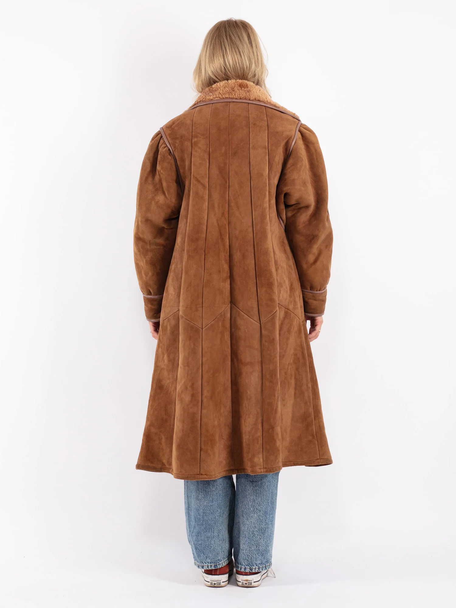 Ladies Vintage Sheepskin Coat