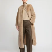 Lambskin Shearling Coat