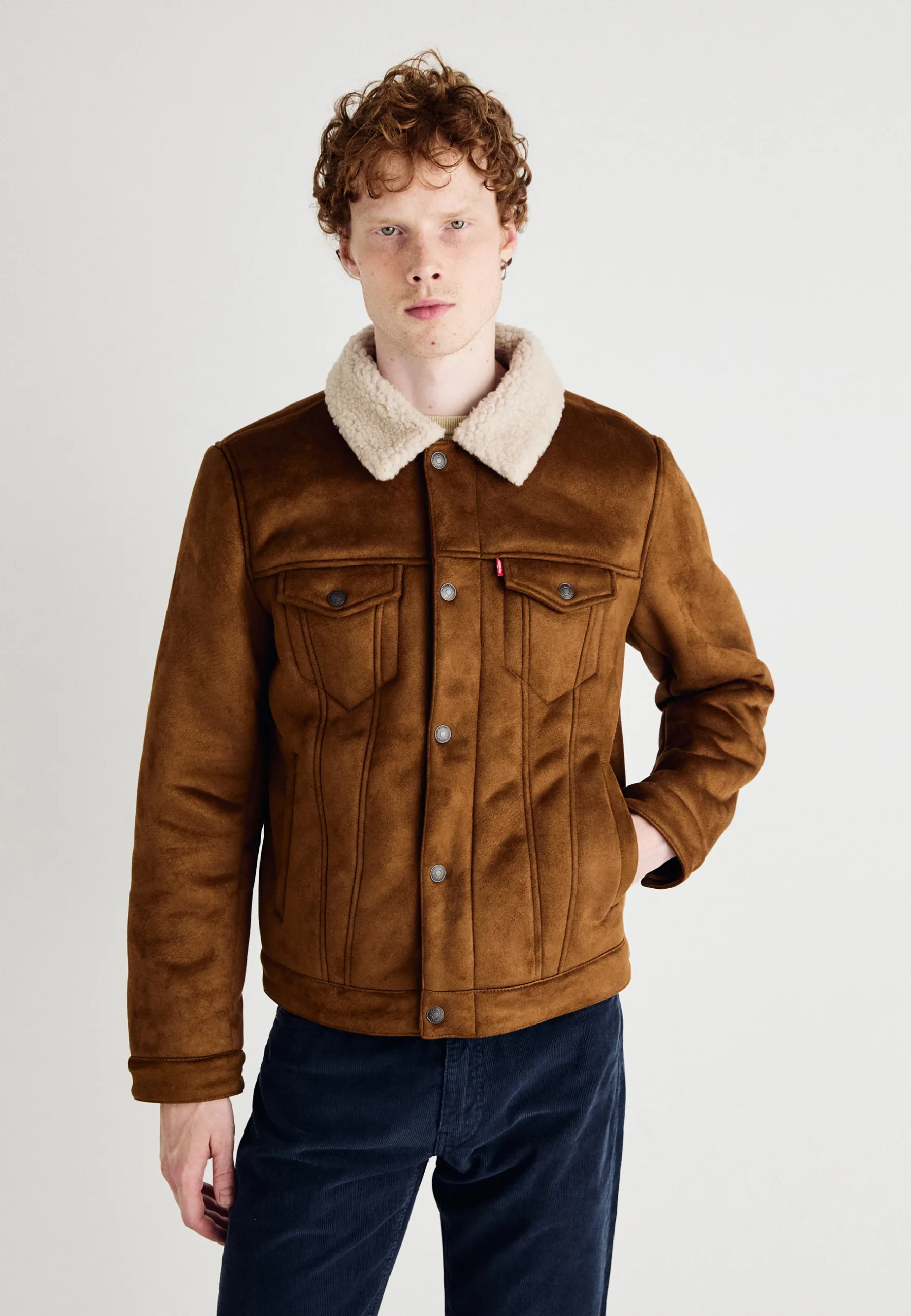 levis sheepskin jacket
