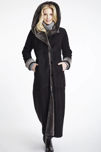Long Sheepskin Coat