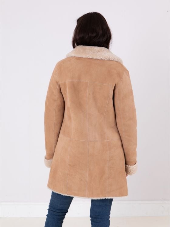 Longline Shearling Jacket