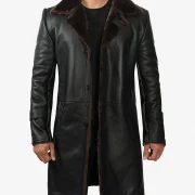 Mens Leather Sheepskin Coat