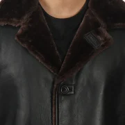 Mens Leather Sheepskin Coat