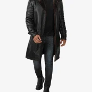 Mens Leather Sheepskin Coat