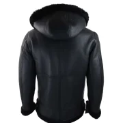 Mens Leather Sheepskin Flying Jackets