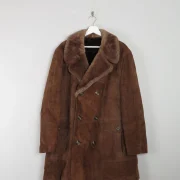 Mens Sheepskin Vintage Coat