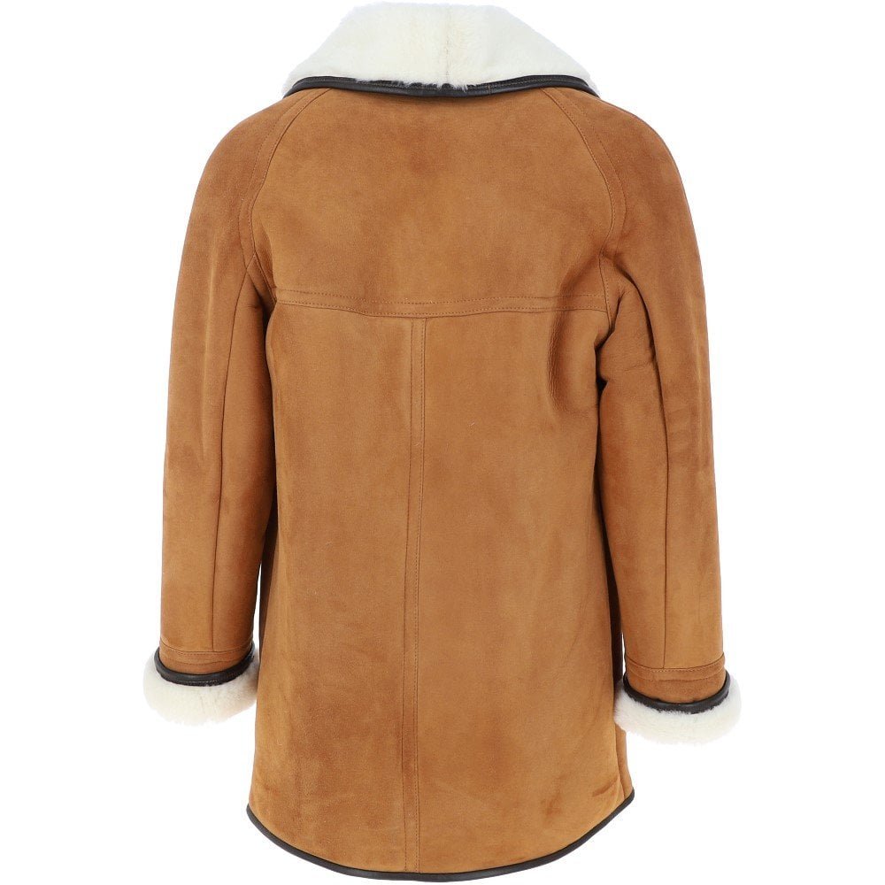 Mens Tan Sheepskin Coat
