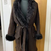 Nicole Farhi Sheepskin Coat