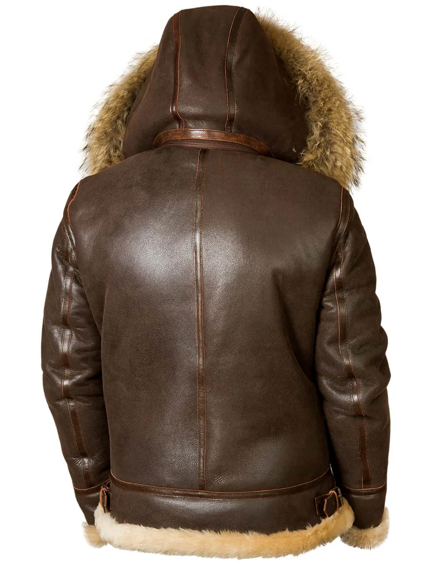 Plus Size Sheepskin Jacket