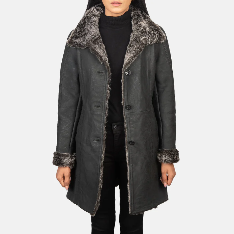 Real Sheepskin Coat Women’s