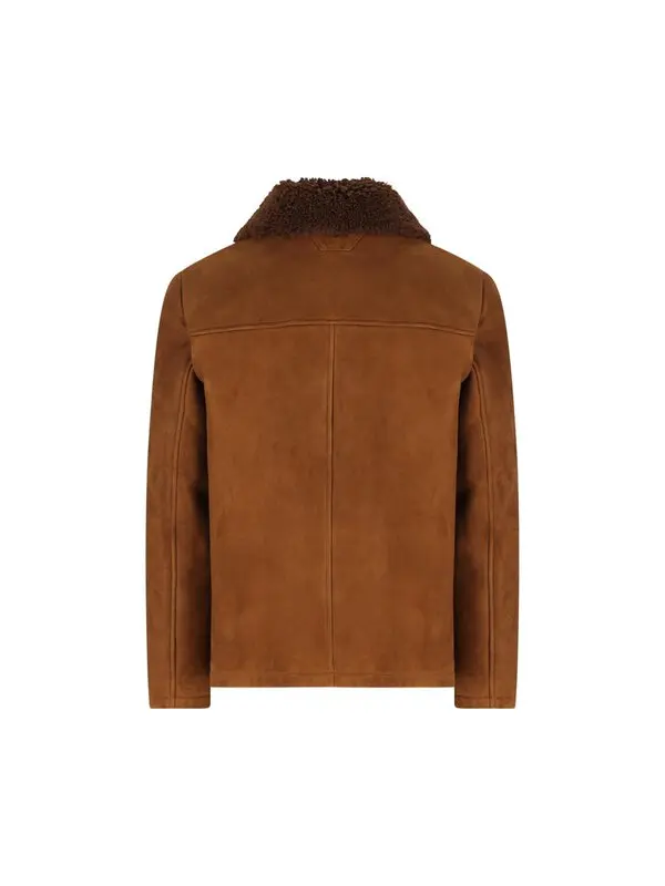 Red Sheepskin Jacket