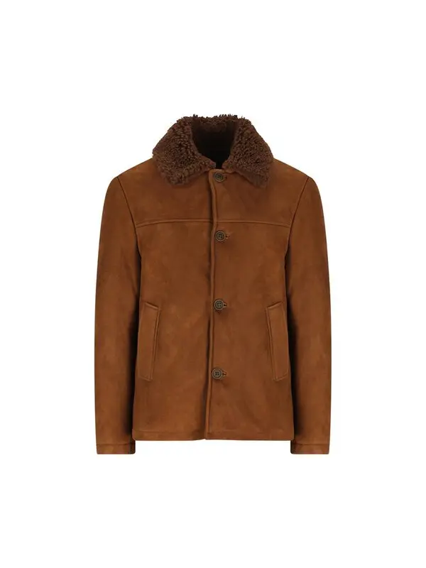Red Sheepskin Jacket
