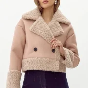 Ropped Sheepskin Jacket
