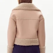Ropped Sheepskin Jacket