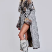 Shearling Coat Womens Faux
