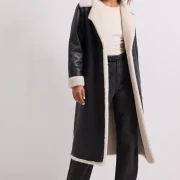 Shearling Sheepskin Coat Womens