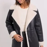 Shearling Sheepskin Coat Womens