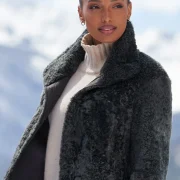 sheep fur coat