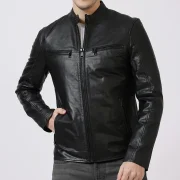 Sheepskin Biker Jacket