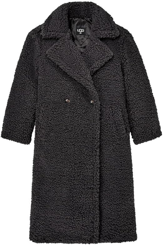 Sheepskin Black Coat