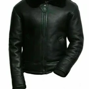 Sheepskin Bomber Jacket Mens