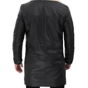 Sheepskin Coat Mens Black