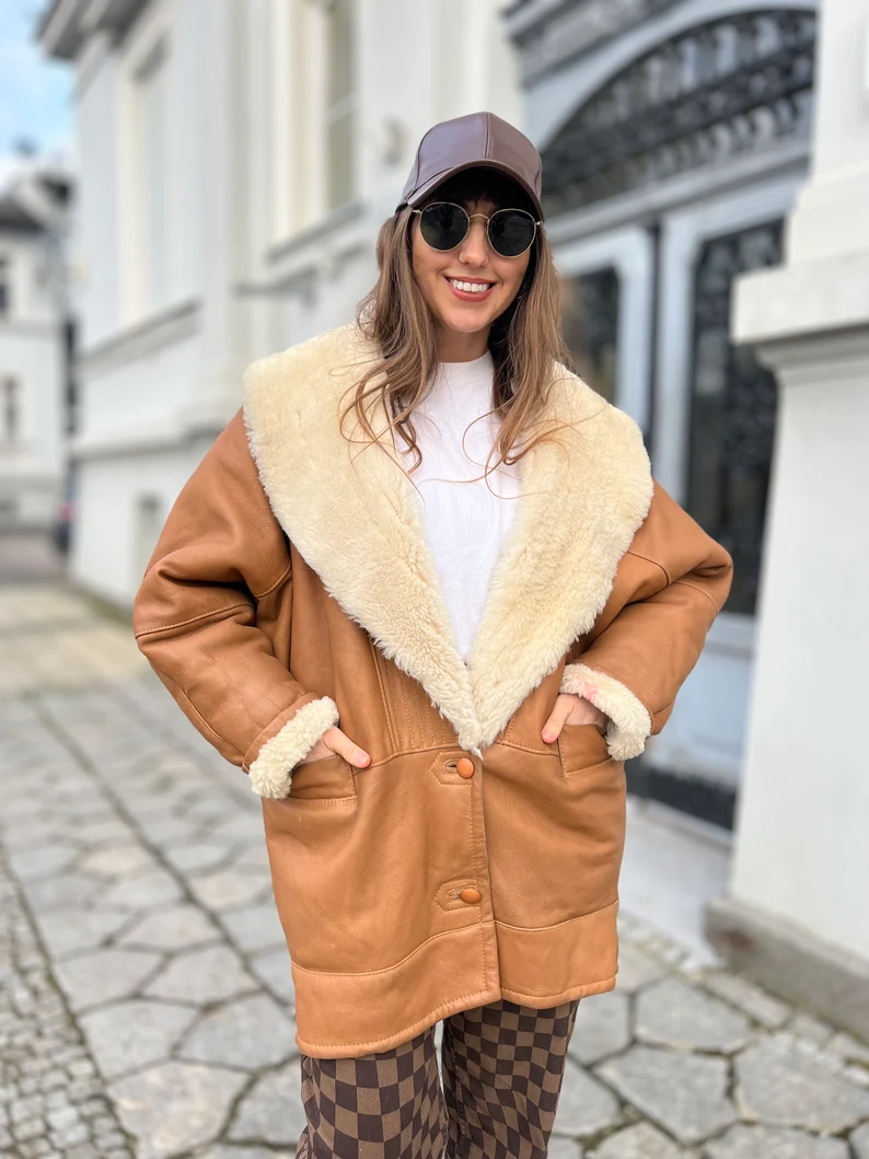 Sheepskin Coat Vintage