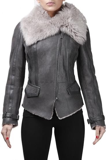 Sheepskin Flying Jacket Womens