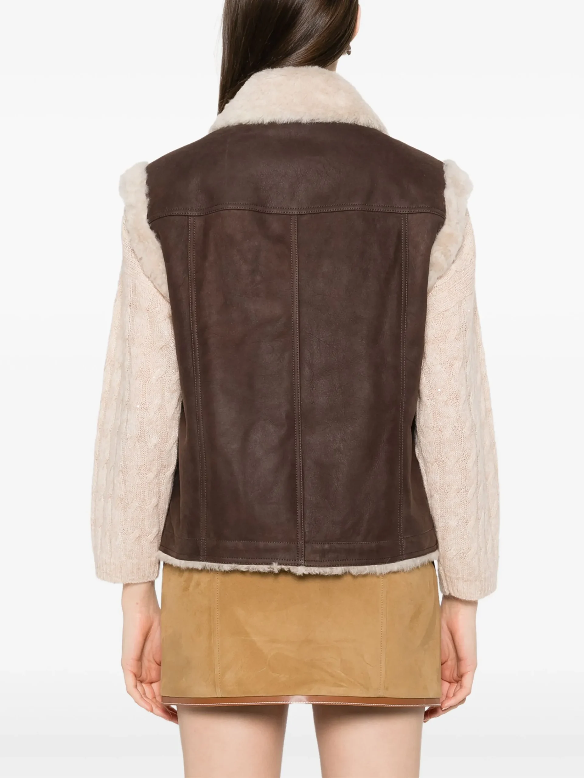 Sheepskin Gilet Women