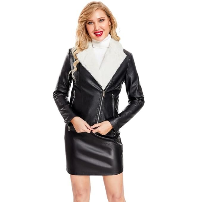 Sheepskin Lined Coat