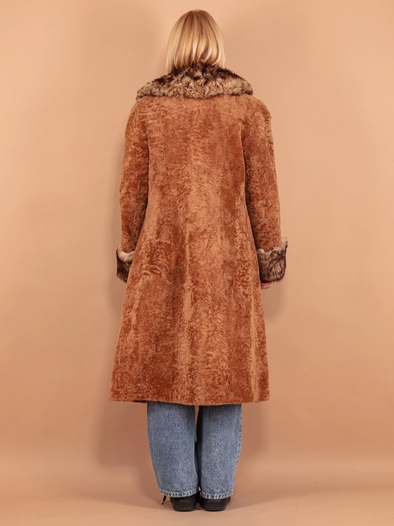 Sheepskin Wool Coat