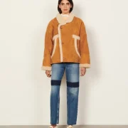 Short Sheepskin Coat