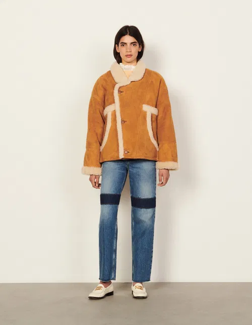 Short Sheepskin Coat