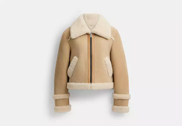 Short Sheepskin Jacket