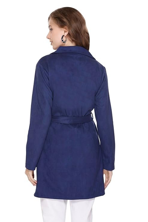 Suede Sheepskin Coat Womens