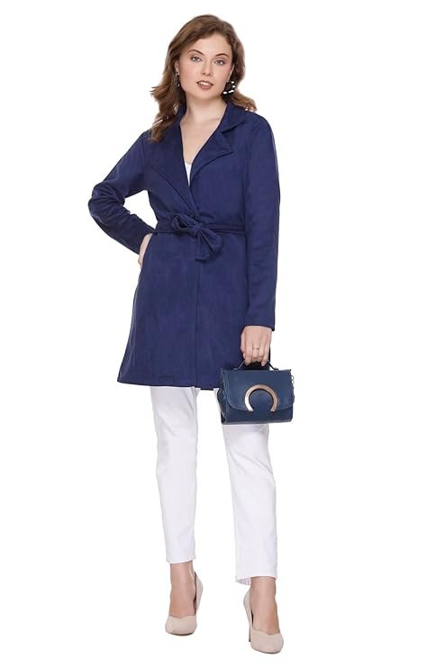 Suede Sheepskin Coat Womens