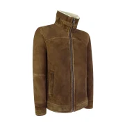 Suede Sheepskin Jacket Mens