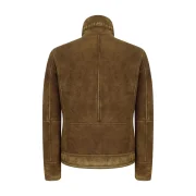 Suede Sheepskin Jacket Mens